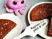 Une photo de gâteau cannelle