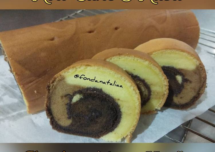 Bagaimana Membuat Roll Cake 3 Rasa, Enak