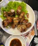 Thịt 3 chỉ nướng mắc khén