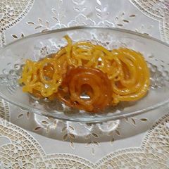 A picture of Dussehra Homemade Jalebi.