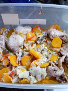 Una foto de Pollo en escabeche