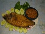 Gurami goreng sambal belimbing wuluh