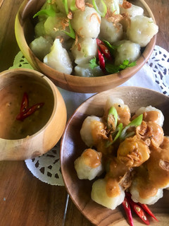 Foto resep 33. Cilok cocol sambal kacang