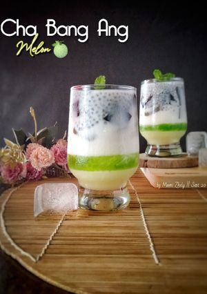 Foto resep Cha Bang Ang Melon🍈