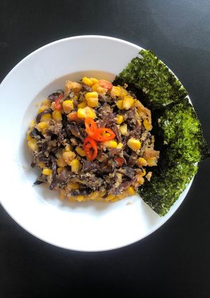 Hình của món Đậu lăng đỏ xào bắp 🌽.