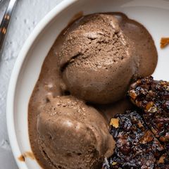 A picture of No-churn Espresso Chocolate Ice Cream.