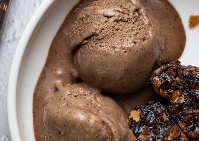 No-churn Espresso Chocolate Ice Cream