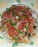 Chikenfrijo (versión del chifrijo)