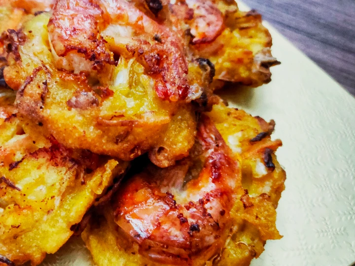 Langkah Mudah untuk Membuat Resep Bakwan Sayur Udang Awet Kriuk 🤩 yang Lezat Anti Ribet, Mantap