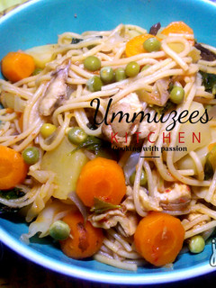 Jallof Spaghetti ainihin hoton girkin