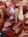 Frutillas frescas como le gustan a Valen