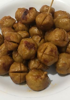 Foto resep Bakso bakar teflon Santauco