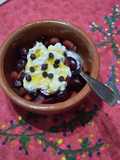 Cerezas tibias en airfryer