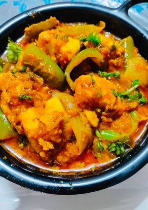 પનીર ટિક્કા મસાલા સબ્જી(paneer tika masala sabji in Gujarati) રેસીપી મુખ્ય ફોટો