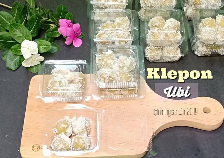 Resep Klepon Ubi, Enak Banget