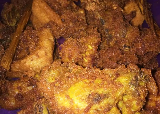 Ayam goreng jahe,sederhana tapi uenak