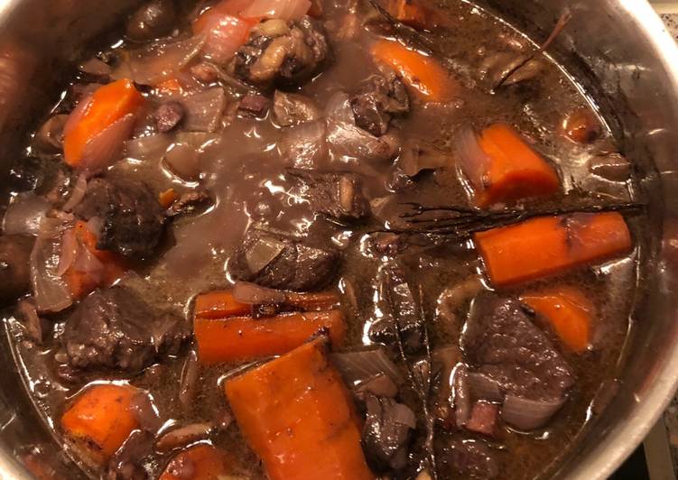 Recette De Boeuf bourguignon