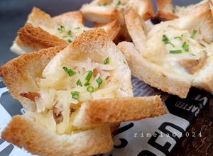 Foto resep Simple Quiche ala Roti Tawar
