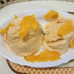 Mango Ice Cream A picture of Mango Ice Cream.