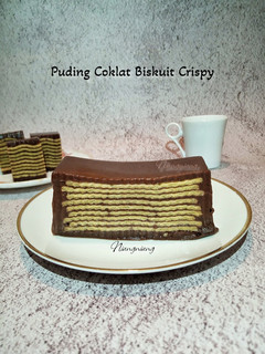 Foto resep Puding Coklat Biskuit Crispy