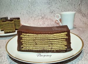 Foto resep Puding Coklat Biskuit Crispy