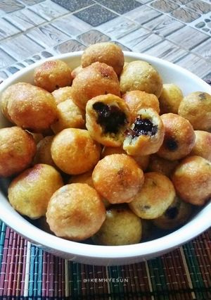 Foto resep Bola-Bola Ubi Isi Coklat