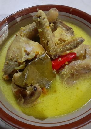 Foto resep 24#Opor Ayam bumbu kuning