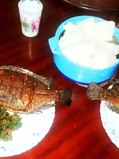 A picture of Deep fry fish.