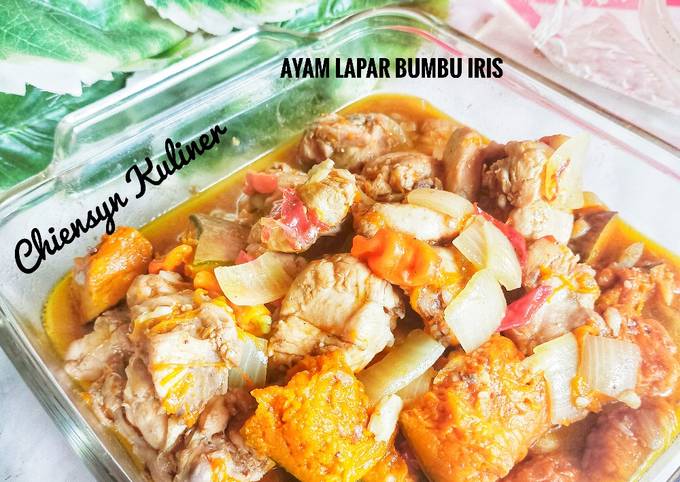 Resep Ayam Lapar Bumbu Iris Oleh Chiensyn Kuliner Cookpad