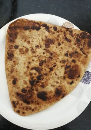 A picture of Meetha paratha.