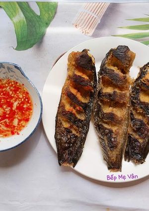 Hình của món Cá trê chiên giòn.