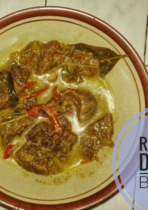 Foto resep Rendang Daging