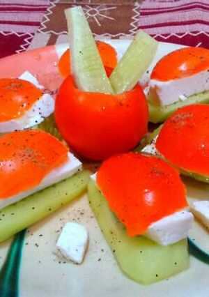 A picture of Gulten free Cucumber Sandwiches.