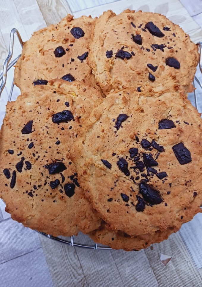 Una foto de Cookies de garbanzos