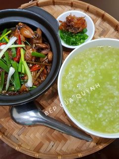 Hình của món Cháo ếch.