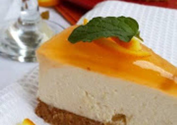 How to Cook Tasty Orange-raisin ricotta cheese cake