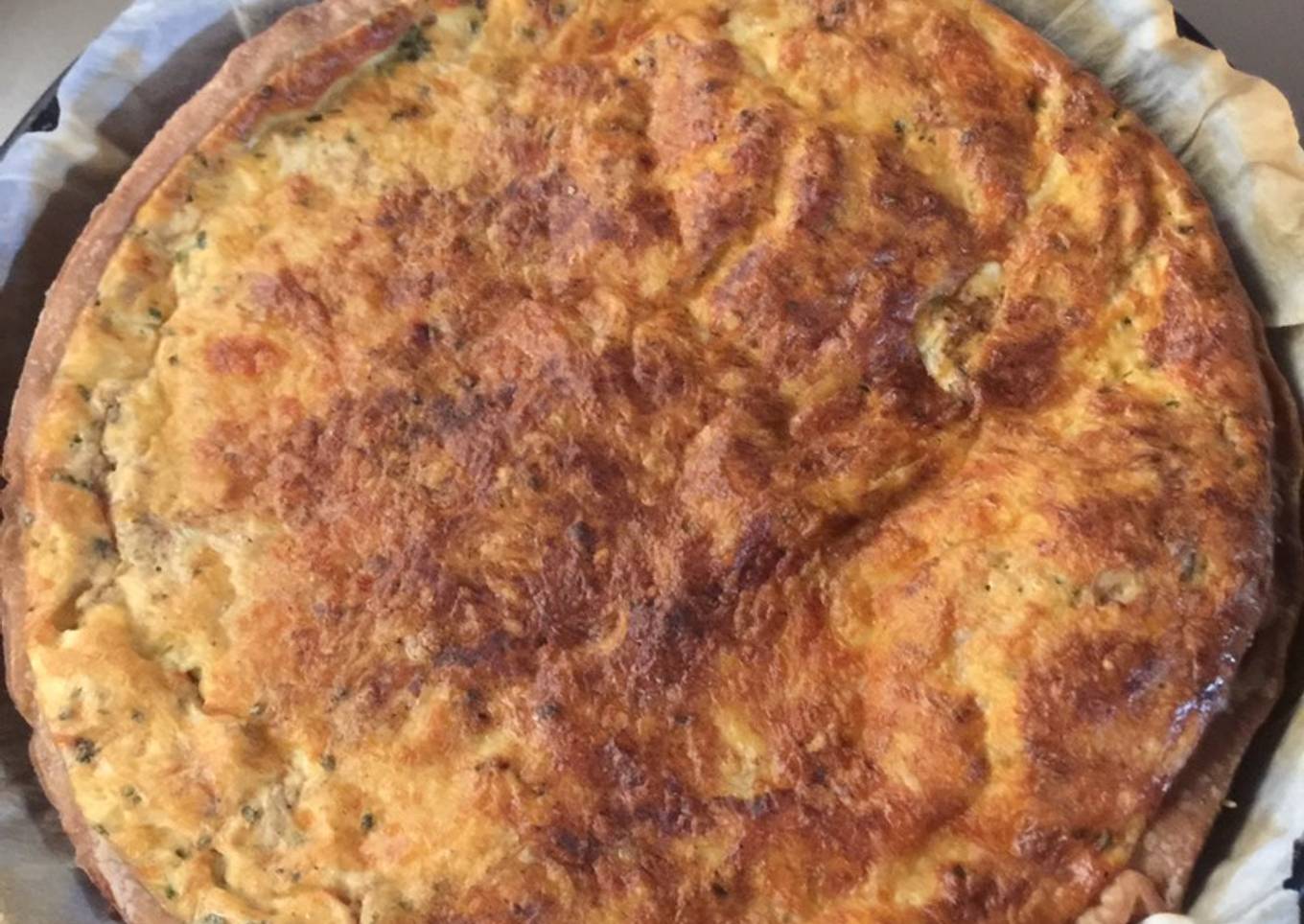 Quiche au thon / sans gluten