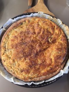 Une photo de Quiche au thon / sans gluten