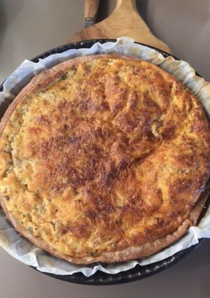 Une photo de Quiche au thon / sans gluten