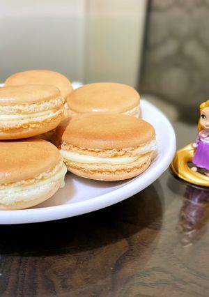 Foto resep Macaron swiss meringue method