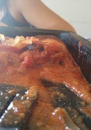 Una foto de Lasagna de berenjenas
