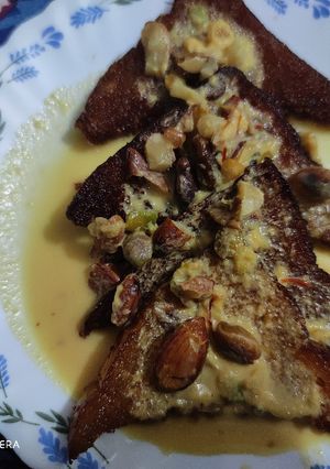 A picture of Shahi tukda.