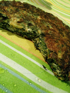 Una foto de Tortilla de Espinacas