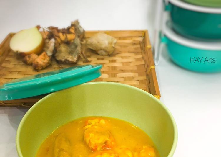 Resep Udang Masak Tempoyak Simple - Resepi Kuliner Melayu