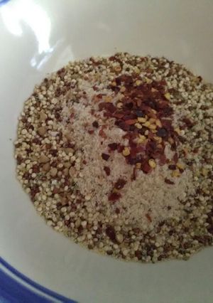 Una foto de Ensalada de granos mixtos súper fácil