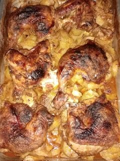 صورة لوصفة صينية بطاطس بالفراخ