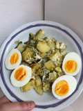 Ensalada de patatas y trigueros