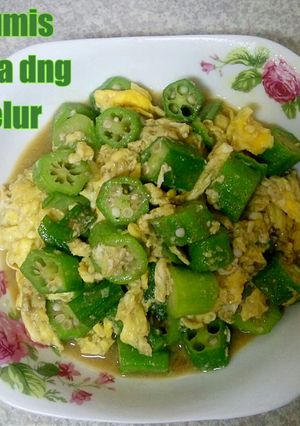 Foto resep Tumis okra dng telur