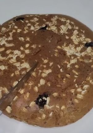 A picture of BREAKFAST - Skillet Oat Bread.