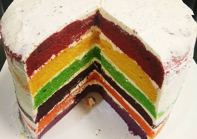 Rainbow Cake Versi Steam